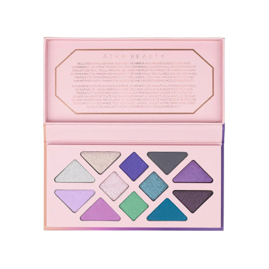 ?THR Moonlight Crystal Eyeshadow Palette | 12 Shades | Clean, Organic, Vegan, Cruelty-Free & Recyclable