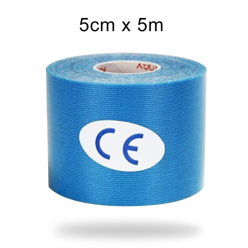 WorthWhile Kinesiology Tape Athletic Recovery Elastic Tape Kneepad Muscle Pain Relief Knee Pads Support for Gym Fitness Bandage