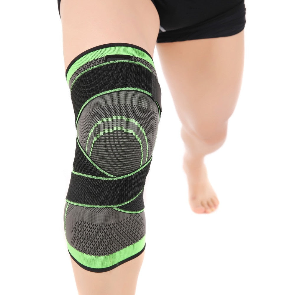 Sports Fitness  Knee Pads Support Bandage Braces Elastic Nylon Sport Compression  Sleeve for Basketball