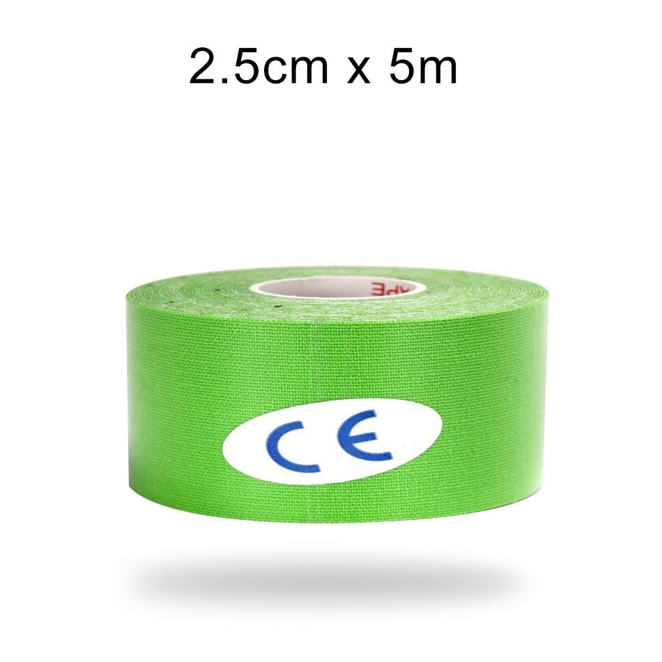 WorthWhile Kinesiology Tape Athletic Recovery Elastic Tape Kneepad Muscle Pain Relief Knee Pads Support for Gym Fitness Bandage