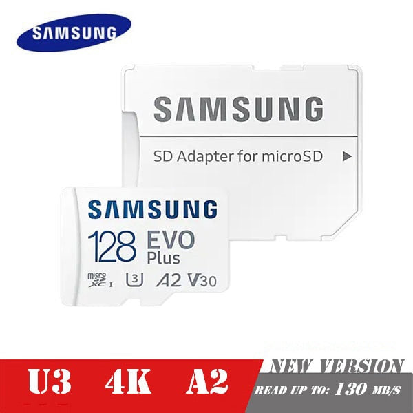 SAMSUNG EVO Plus Memory Card 32GB/SDHC 64GB/128GB/256GB/512GB SDXC Micro SD/TF Flash Cards MicroSD UHS-1 For Phone Drone Camera