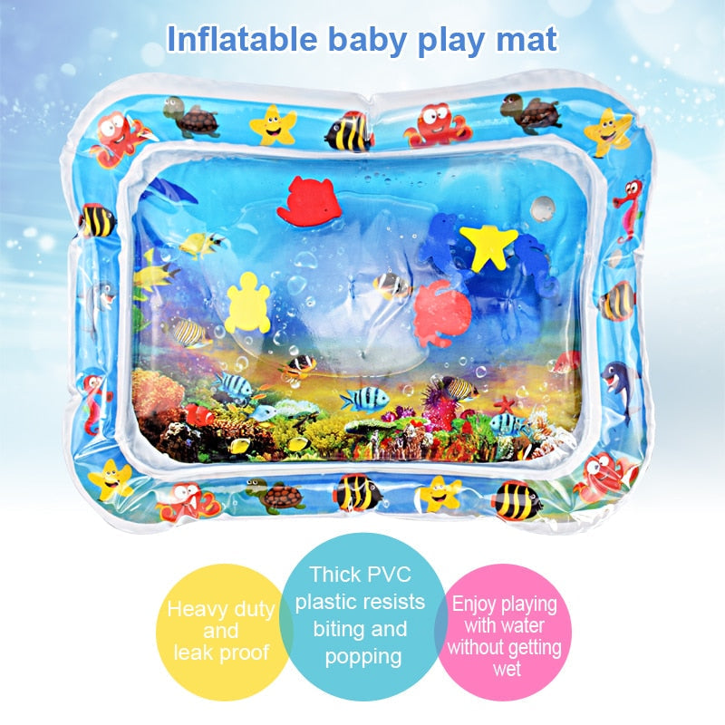 Baby Water Mat Inflatable Cushion Infant Toddler Water Play Mat for Children Early Education Developing Baby Toy Summer Toys