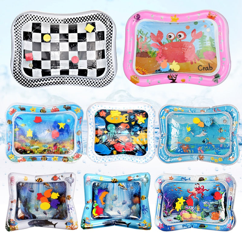 Baby Water Mat Inflatable Cushion Infant Toddler Water Play Mat for Children Early Education Developing Baby Toy Summer Toys