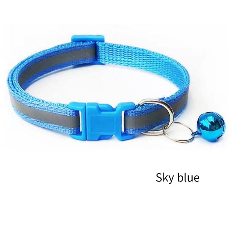 Pet Products Pet Reflective Patch Collar Cats Collar Bell Collars Pet Luminous Collars Teddy Bomei Small Dog Collar Pet Supplies